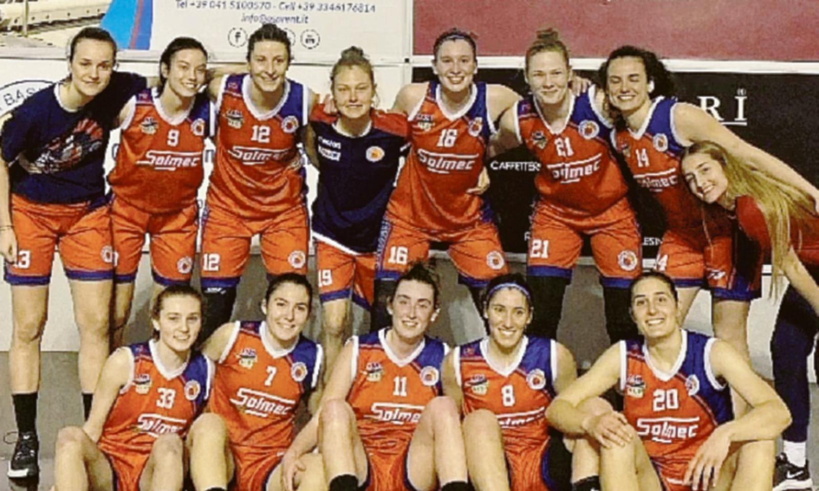 Solmec, pronto ritorno alla vittoria superata la Ginnastica Triestina: 61-39