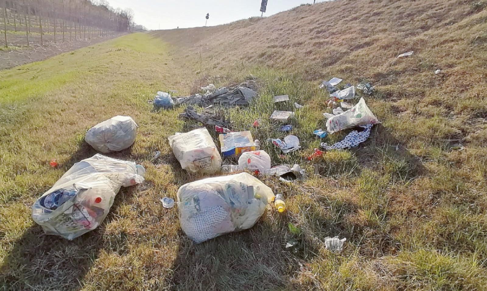 Tornano i rifiuti dopo la pulizia