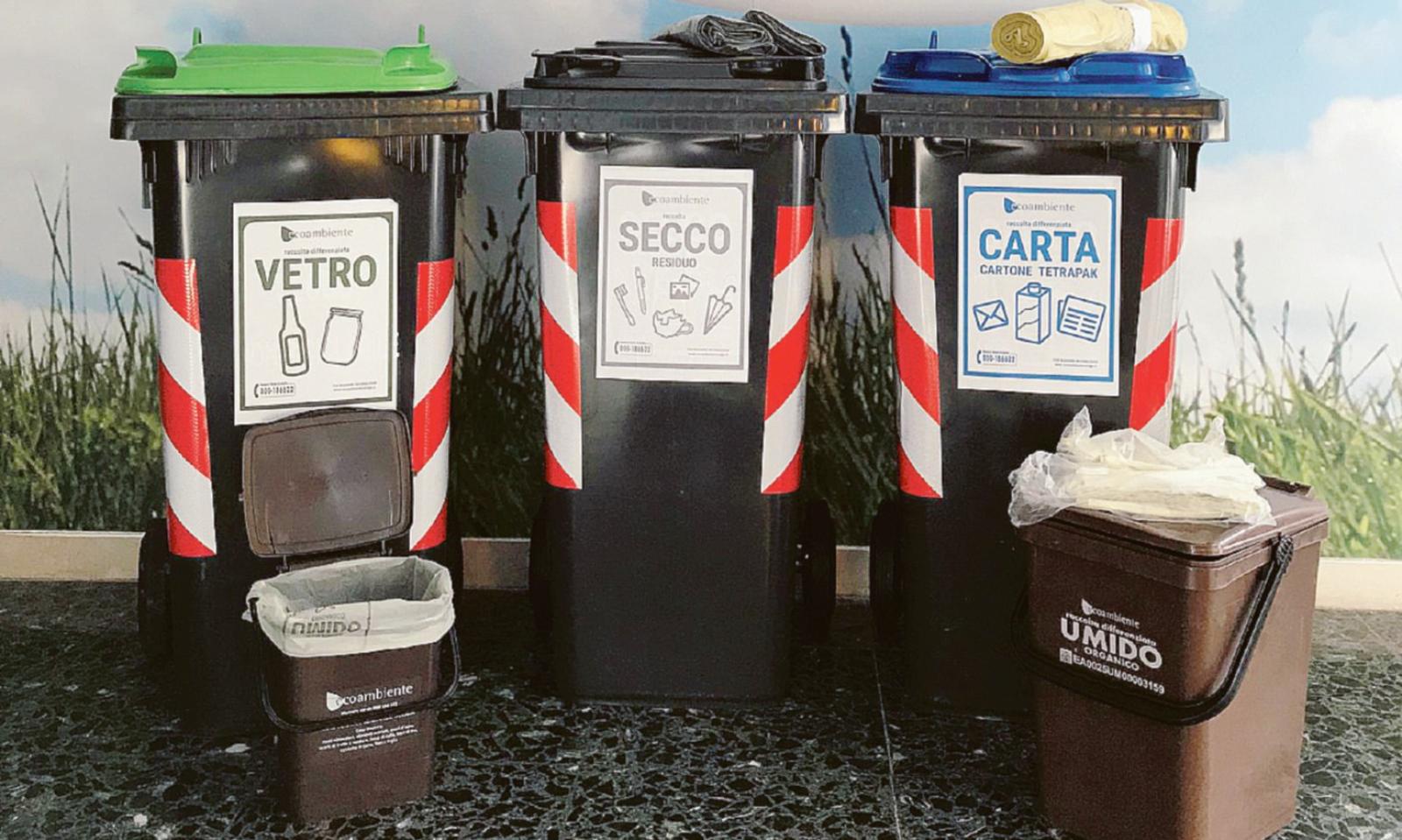 Differenziata porta a porta pronta per la Tassina