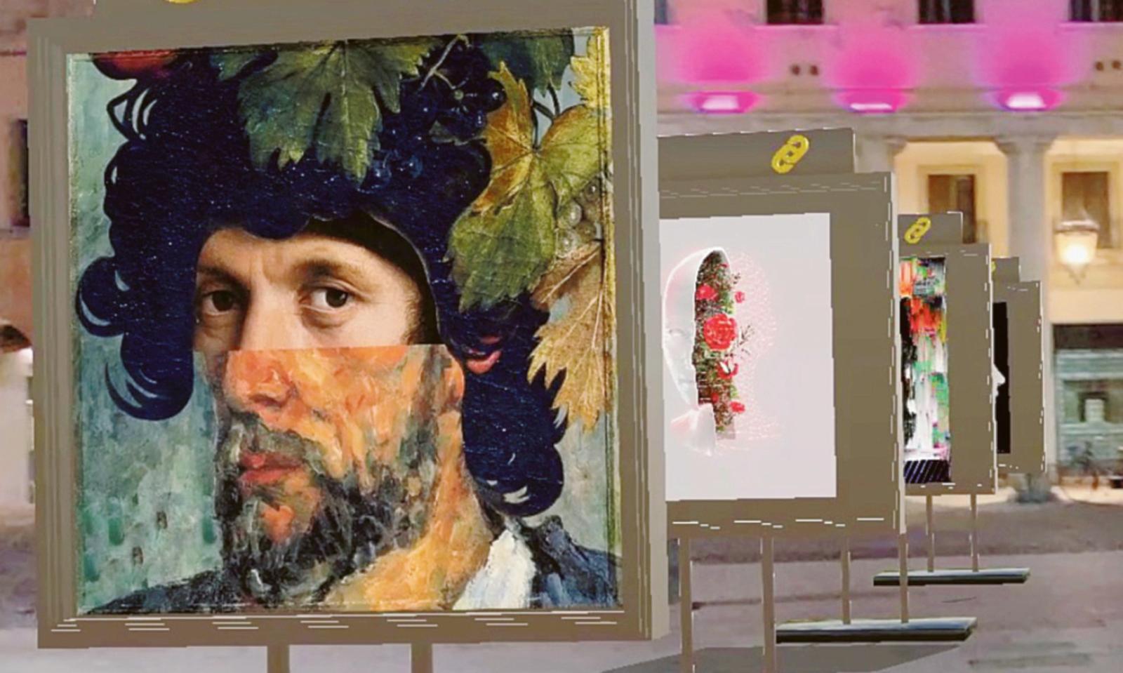 93 quadri invisibili invadono il centro: &egrave; la realt&agrave; aumentata, baby!