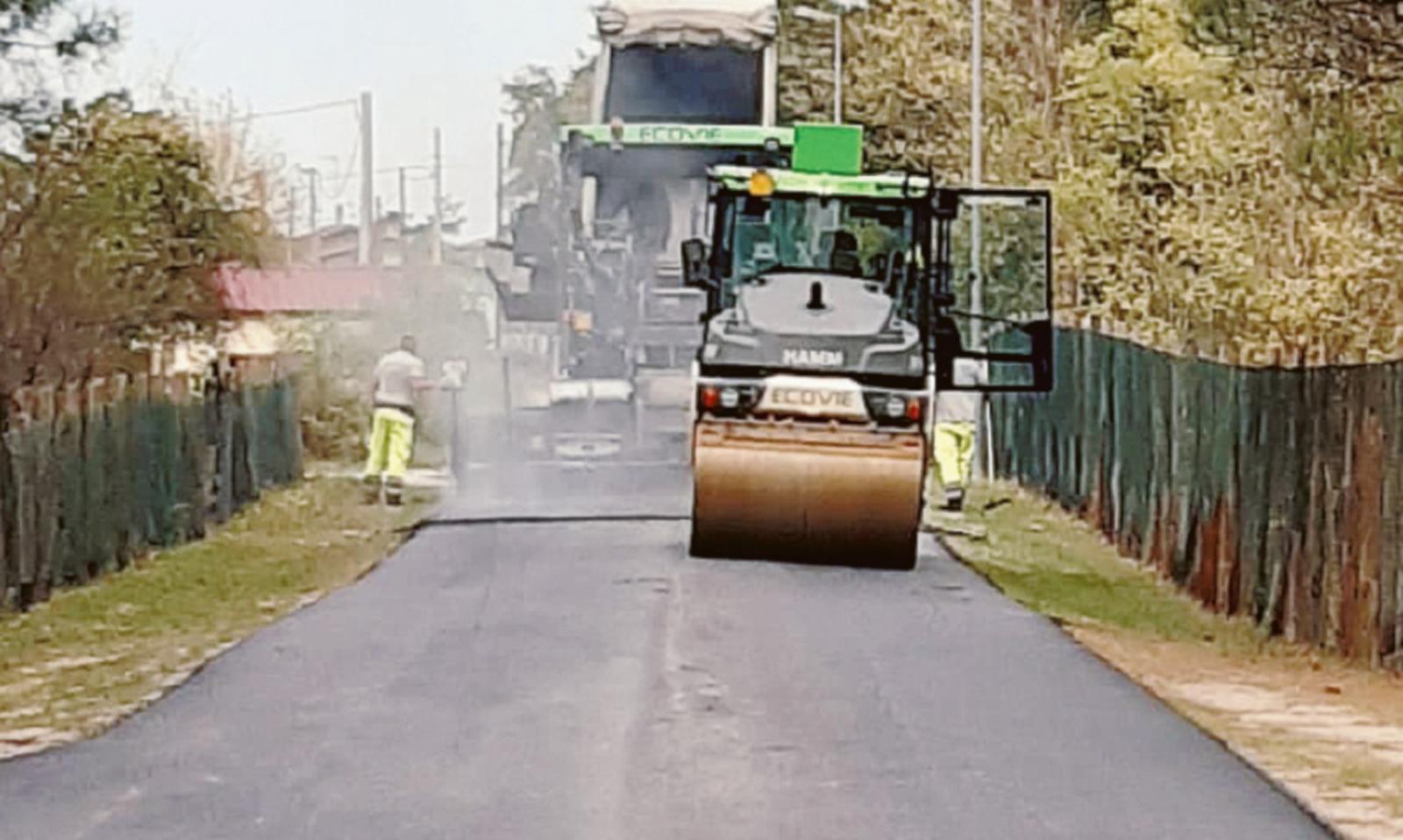 Asfalti e piste ciclabili, avanti tutta