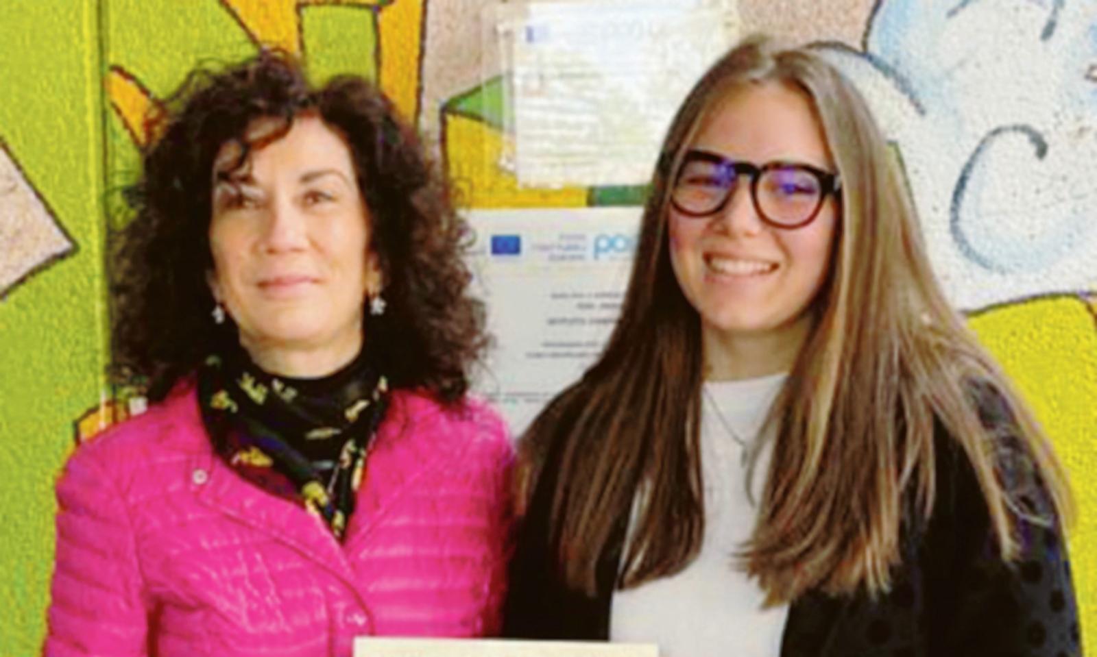 Celeste Cova, bont&agrave; da premio