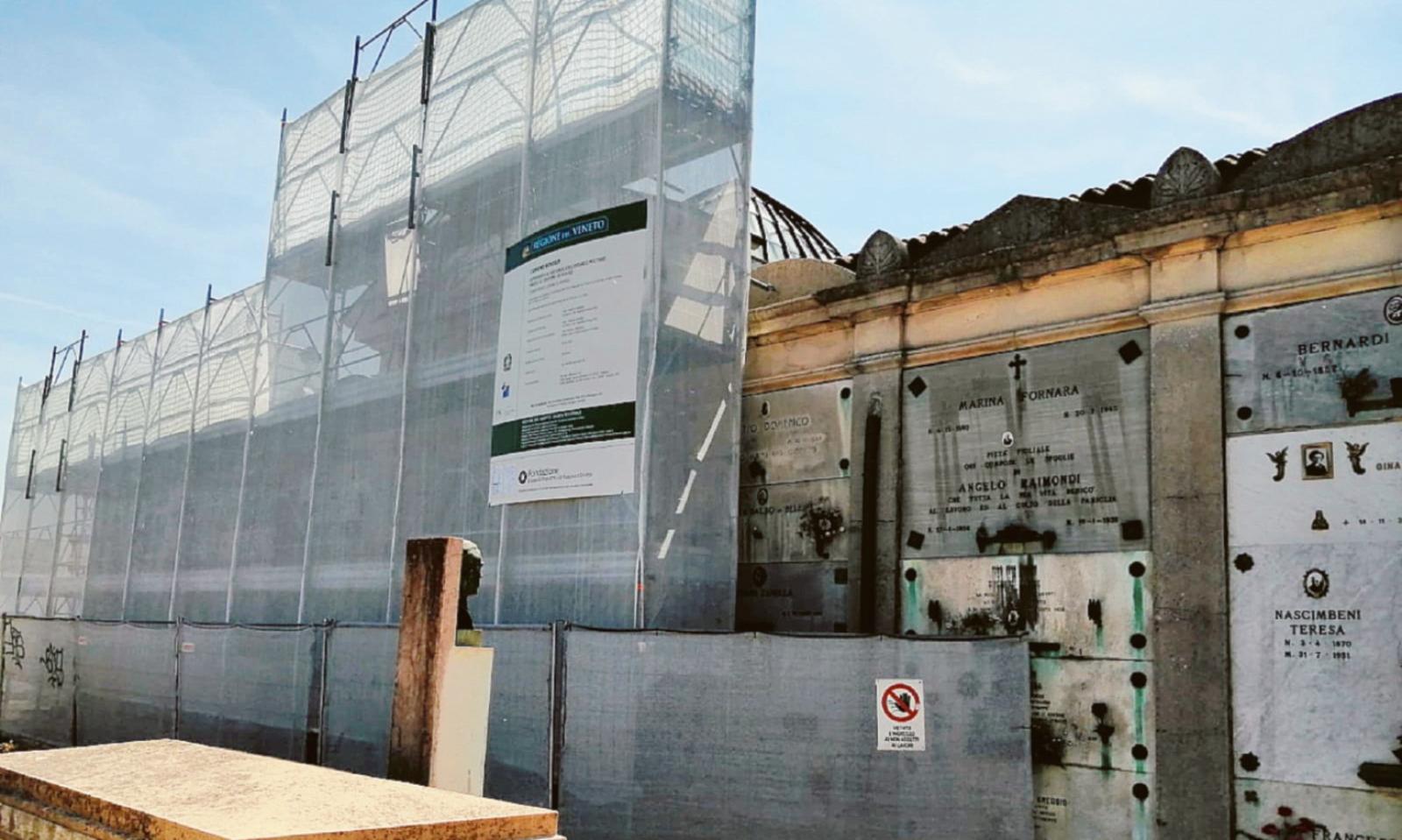 Ossario militare, recupero al via