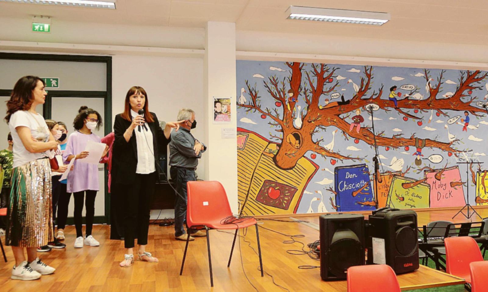 Musica e murales alla Bonifacio