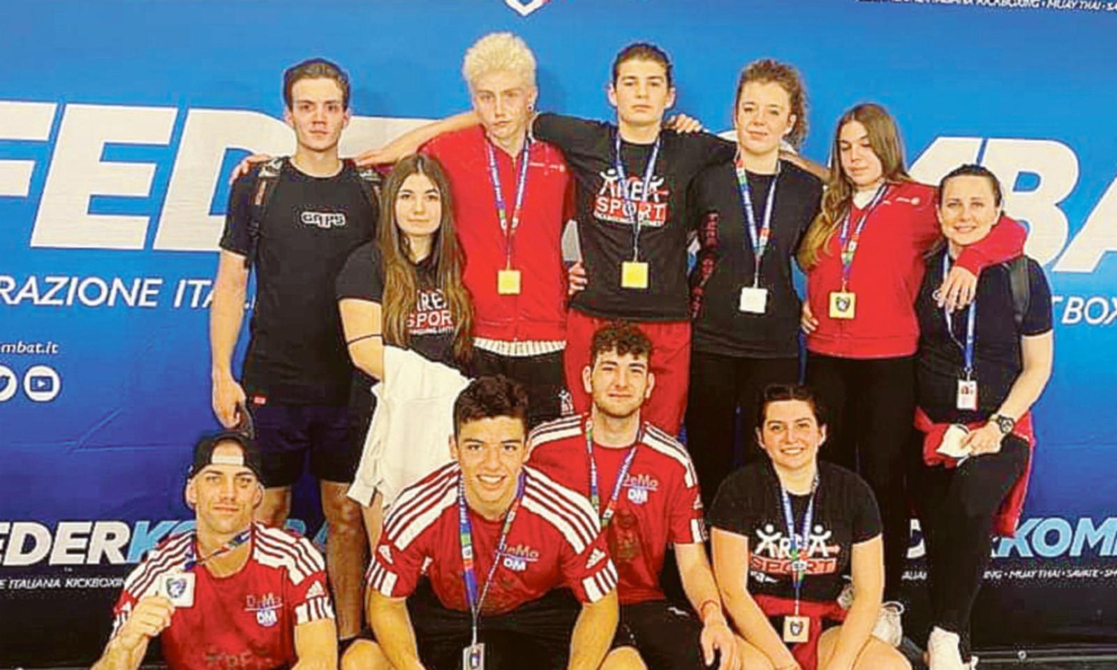 Area Sport ottiene cinque ori