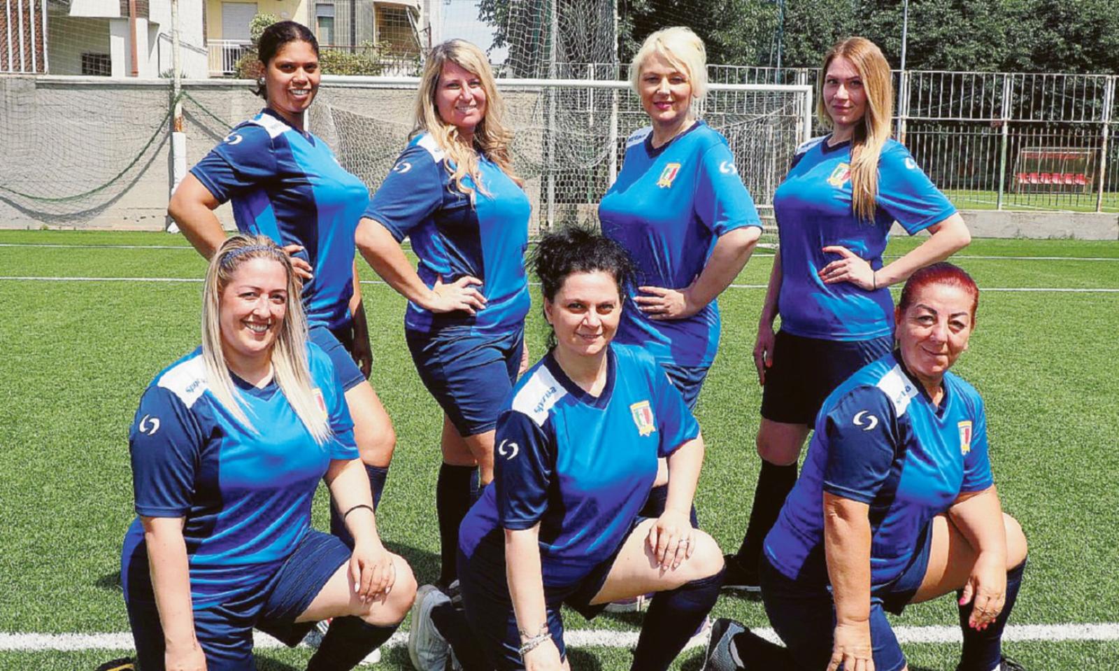 Curvy s&igrave;, ma da nazionale di calcio