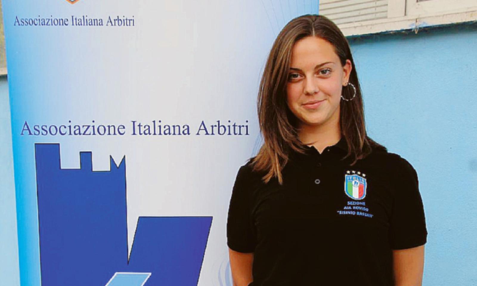Benedetta, 19 anni: arbitro da quando ne aveva 14