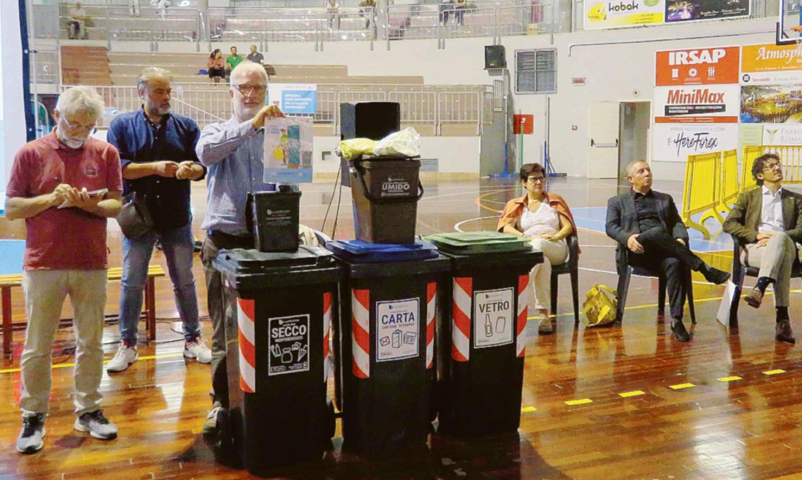 Al Palasport vince la differenziata