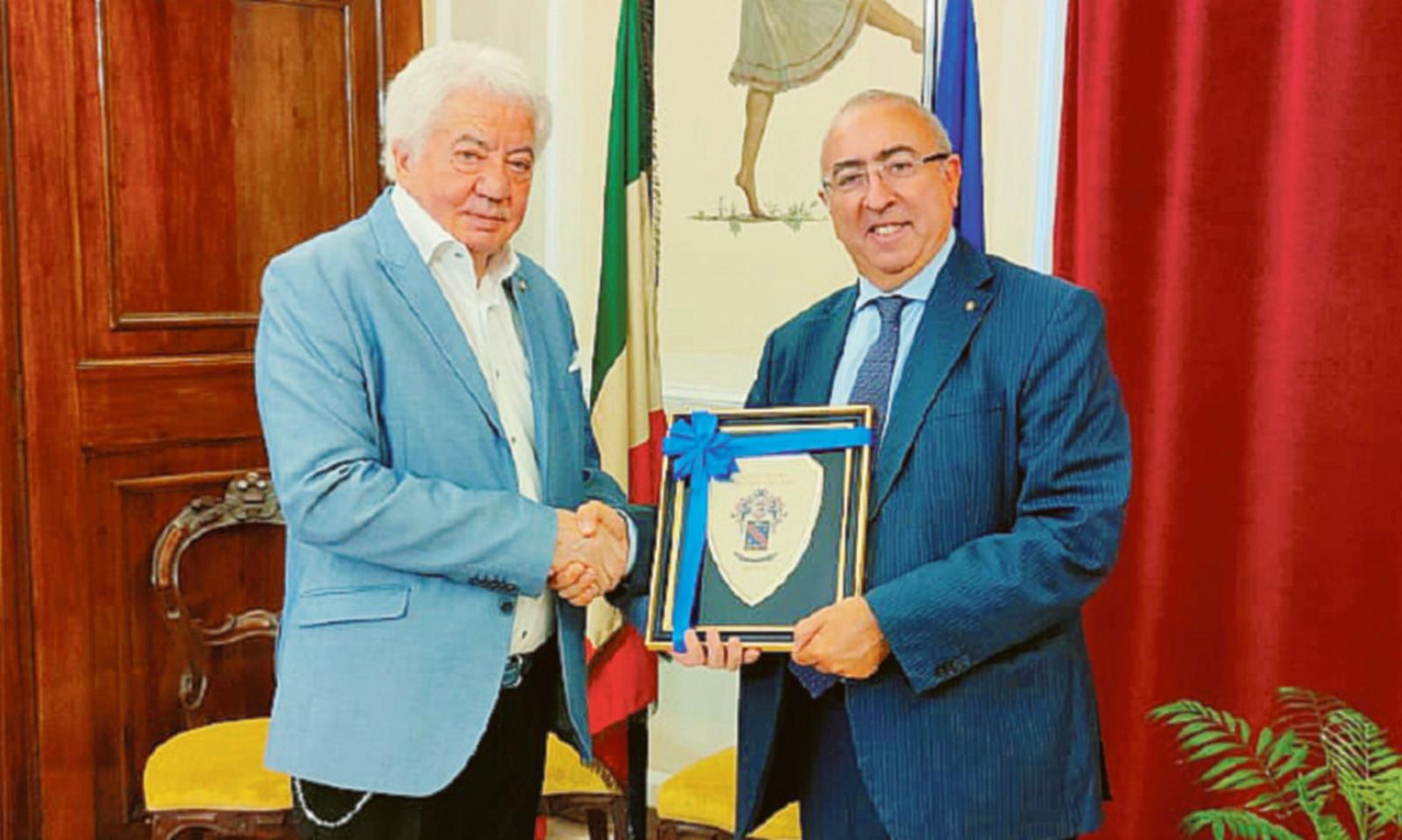 Nastro azzurro in Prefettura: la visita