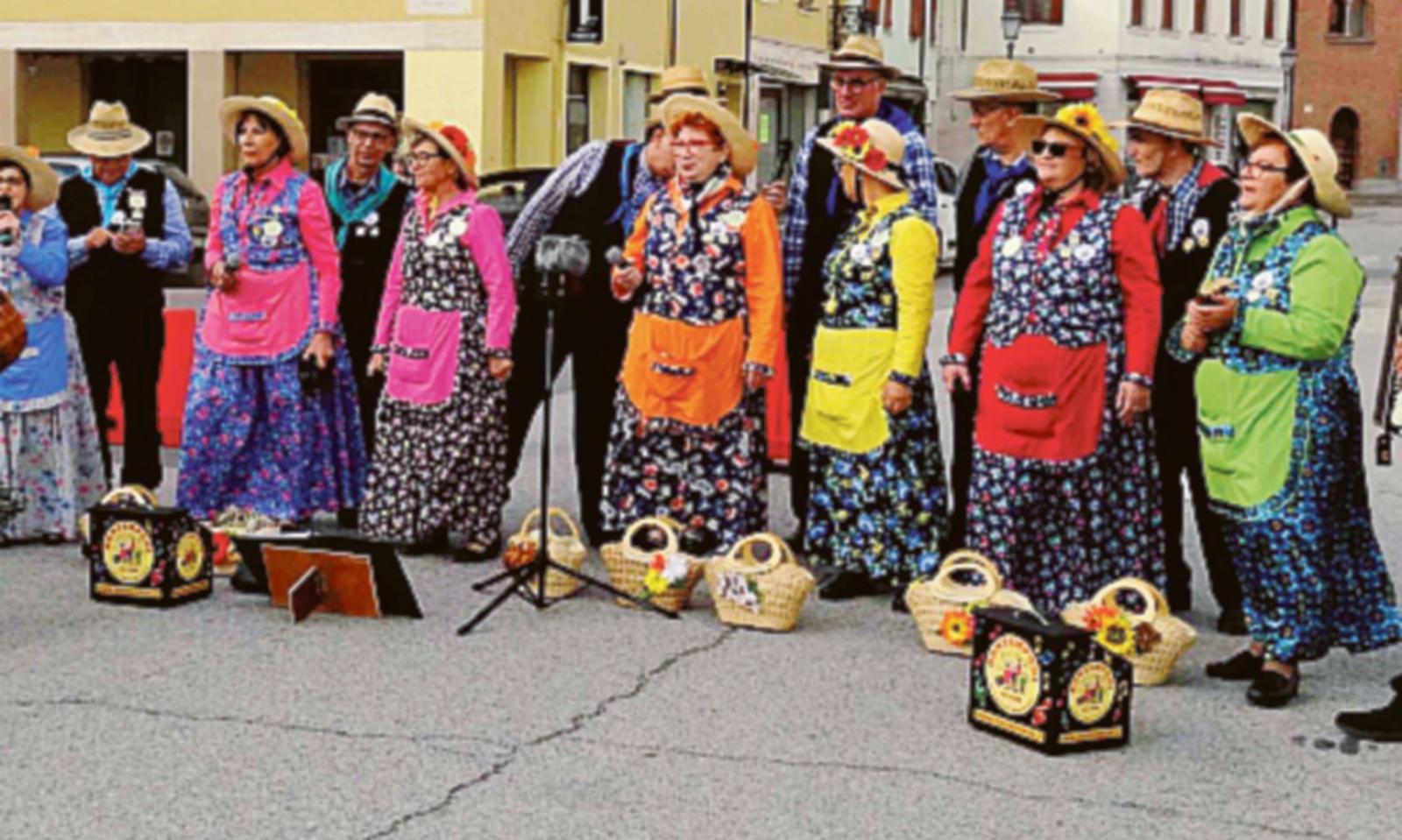 Allegria e simpatia alla fiera