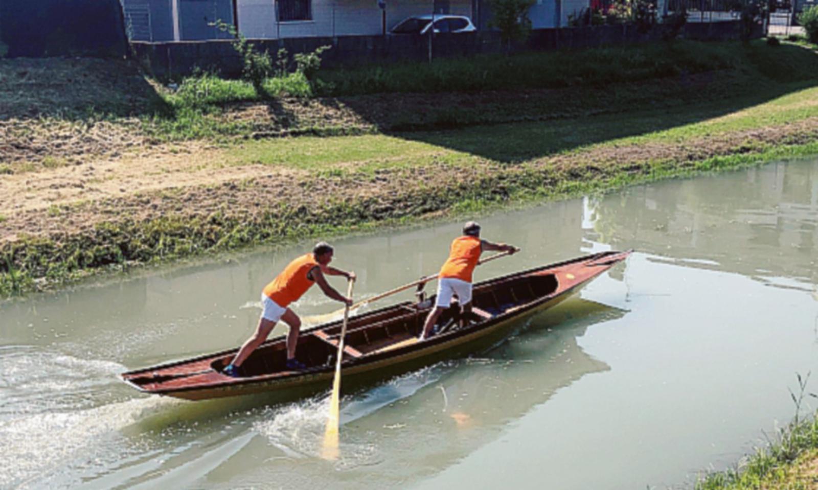 Voga che passione, l'Adigetto a remi