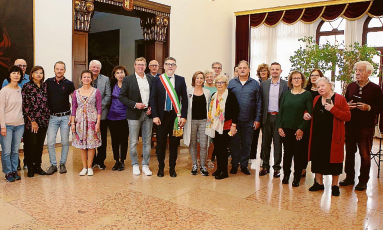 Gli amici di Viernheim arrivano per la Fiera