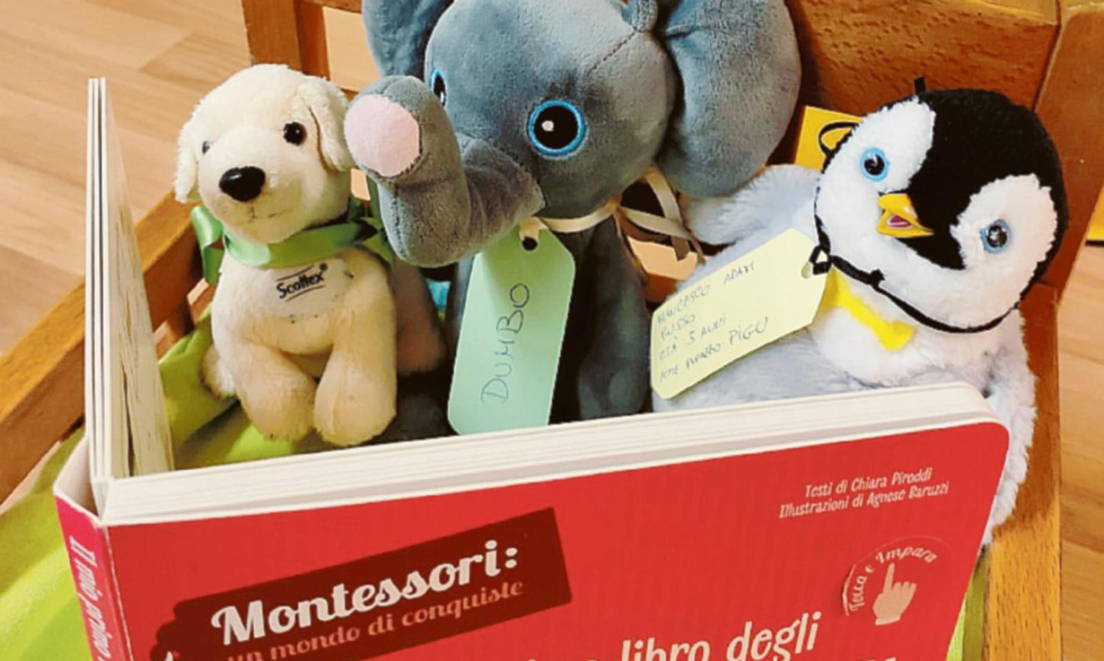 A distribuire i libri ci pensano i pupazzi!