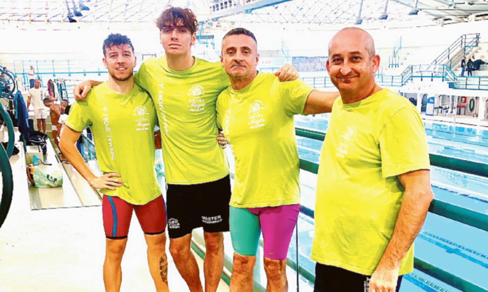 Nove medaglie per i Master