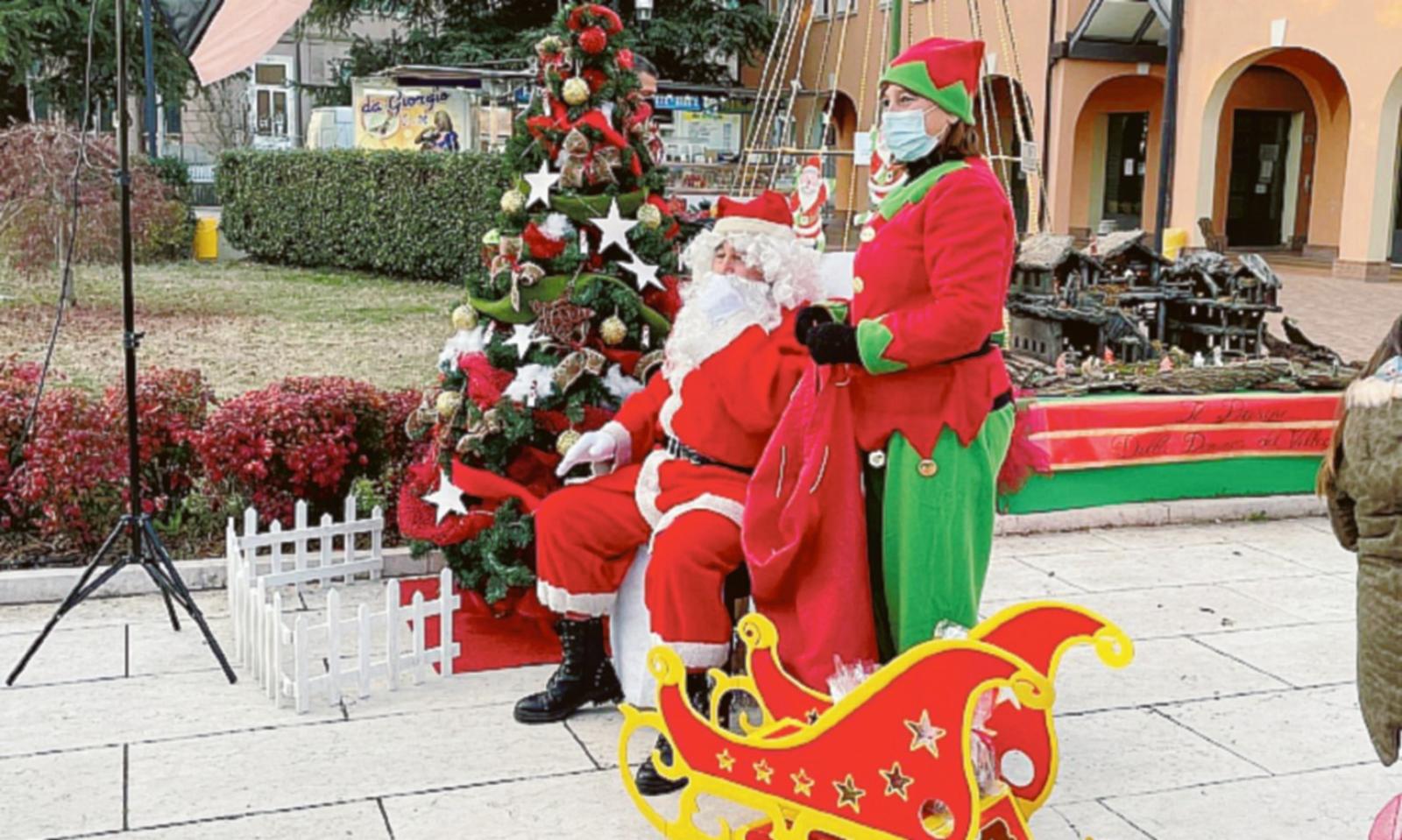 Babbo Natale in piazza 