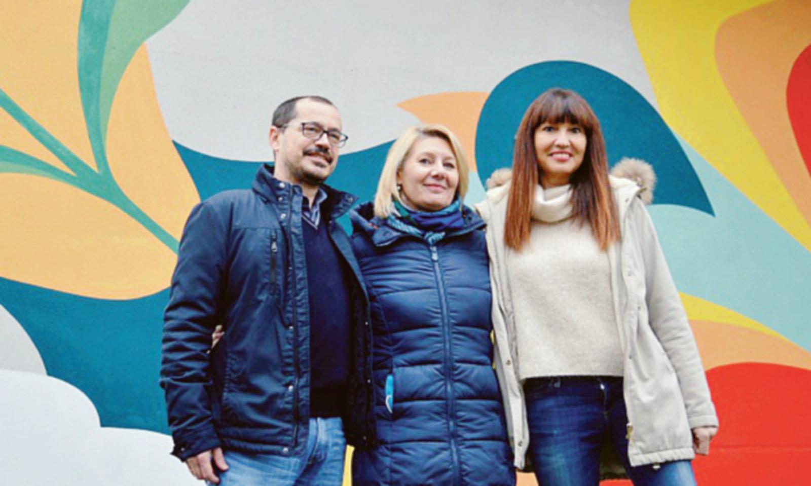 Il volo colora e rallegra &ldquo;Il diamante&rdquo;