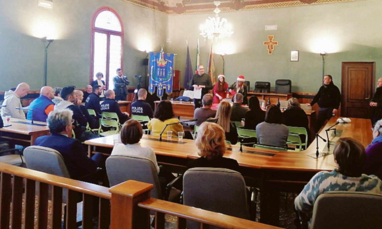 Il ringraziamento ai dipendenti