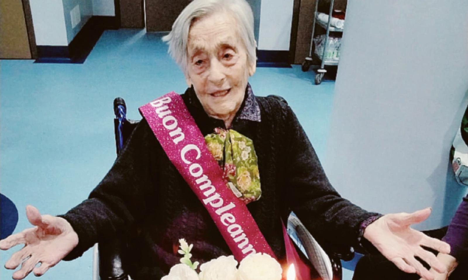 Per Gemella, un secolo e un anno!