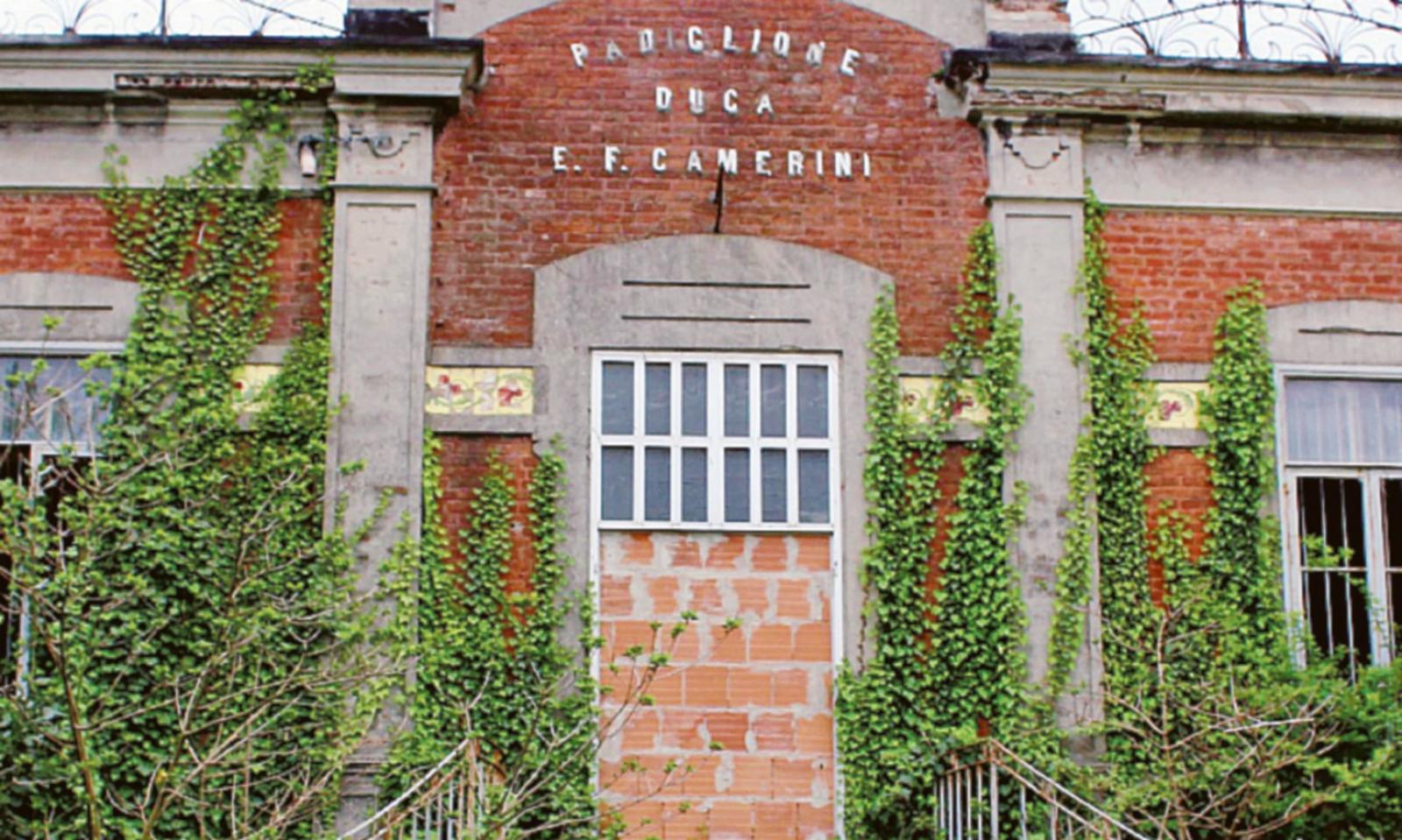 Padiglione Camerini, un ospedale avvinto dall'edera