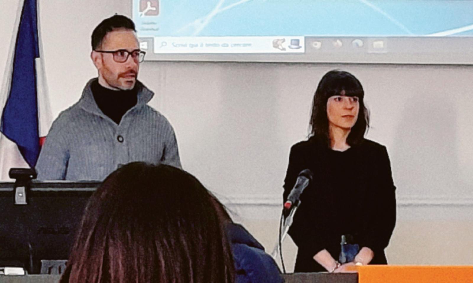 L&rsquo;infermiere presentato agli studenti del De Amicis