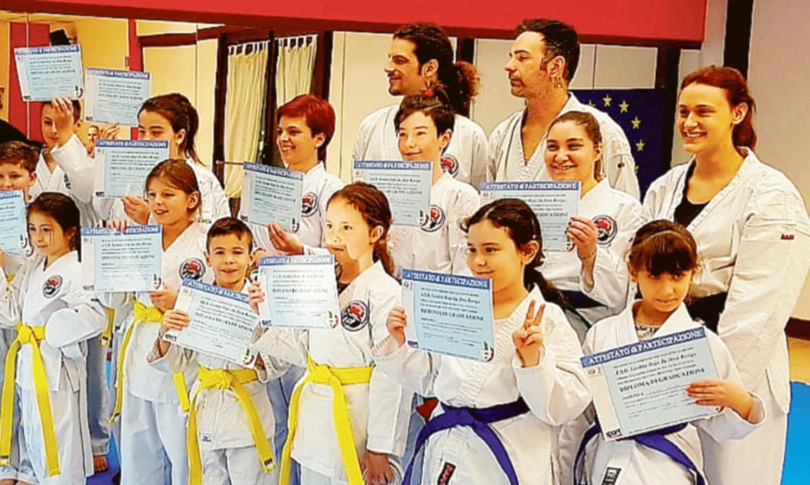 Dojo, ecco le nuove cinture