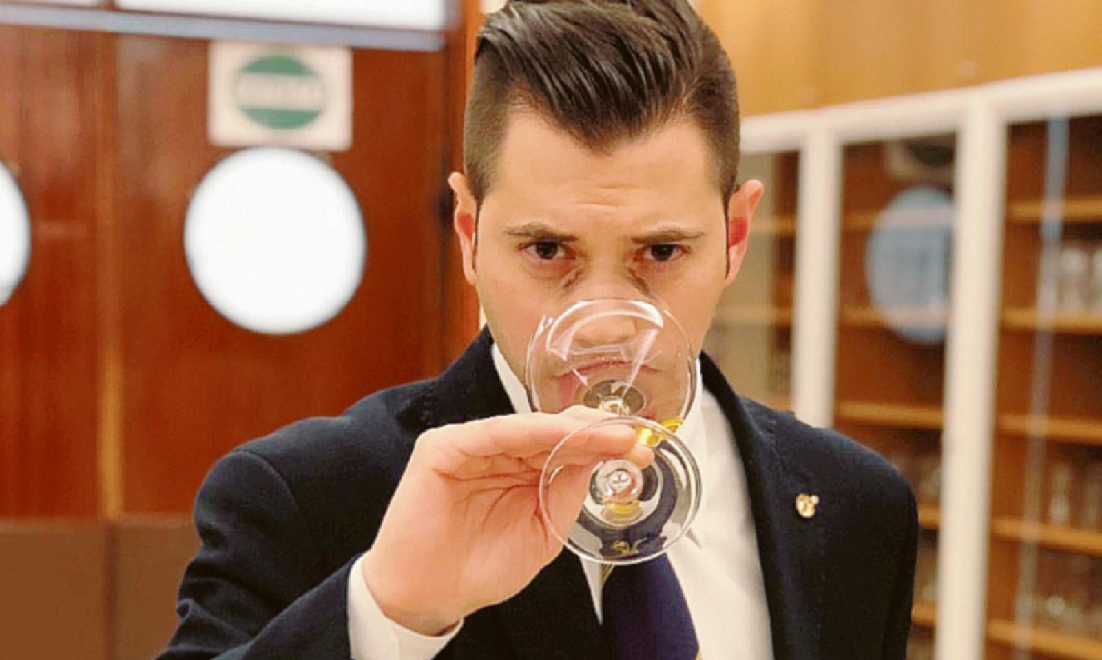 Michele, sommelier da podio