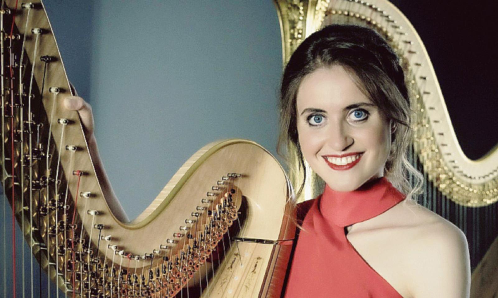 Armonia di Bach e Scriabin con la magica arpa di Lamanna