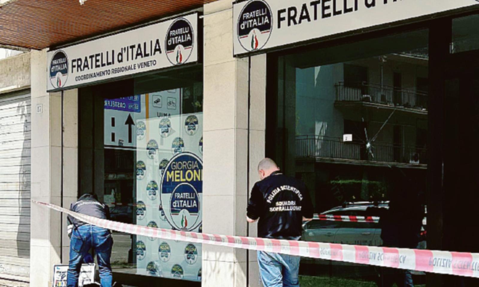 Fdi: condanna per l&rsquo;assalto ai danni alla sede di Mestre