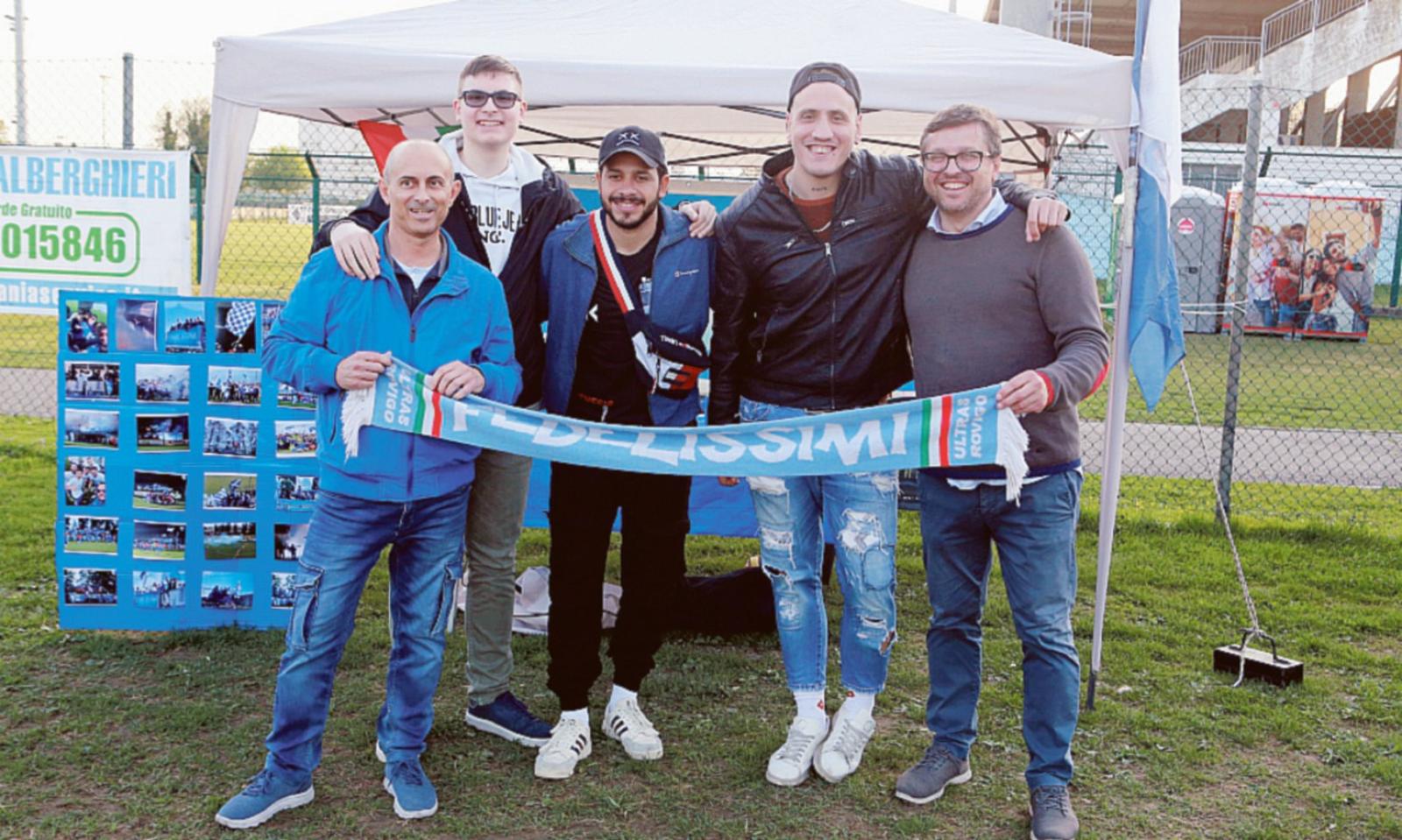 La festa in grande del Rovigo Calcio