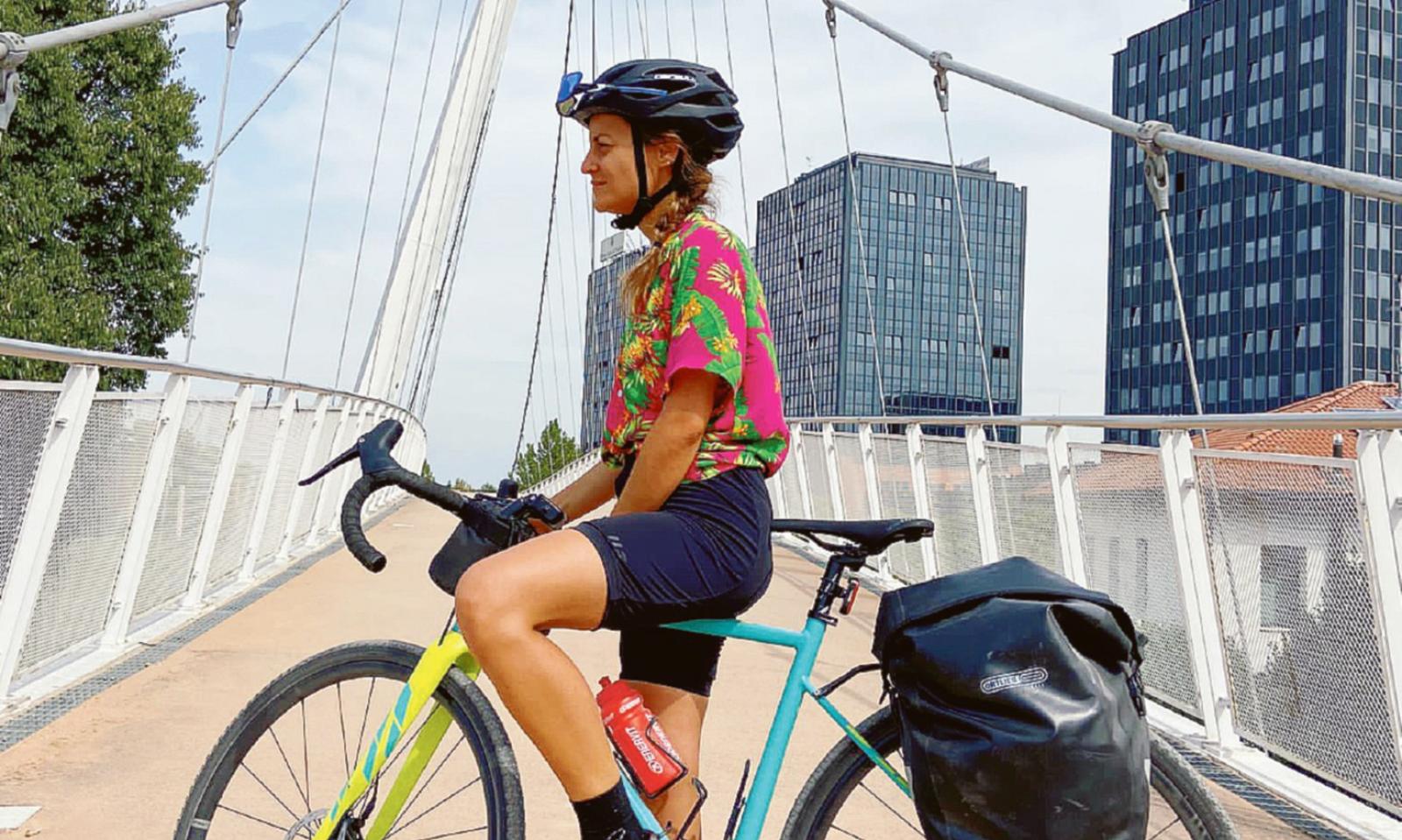 Giulia, in sella per 8mila chilometri