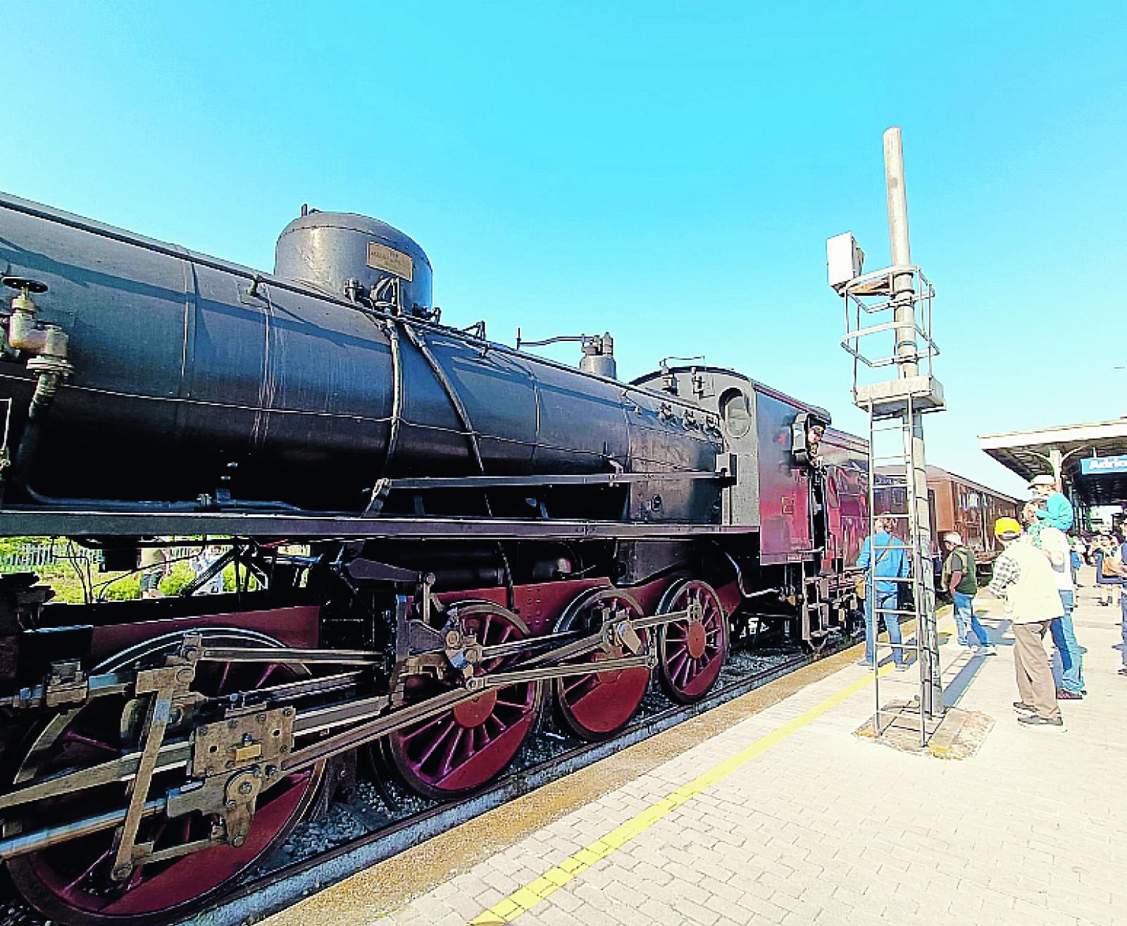 I bambini perdono il treno a vapore