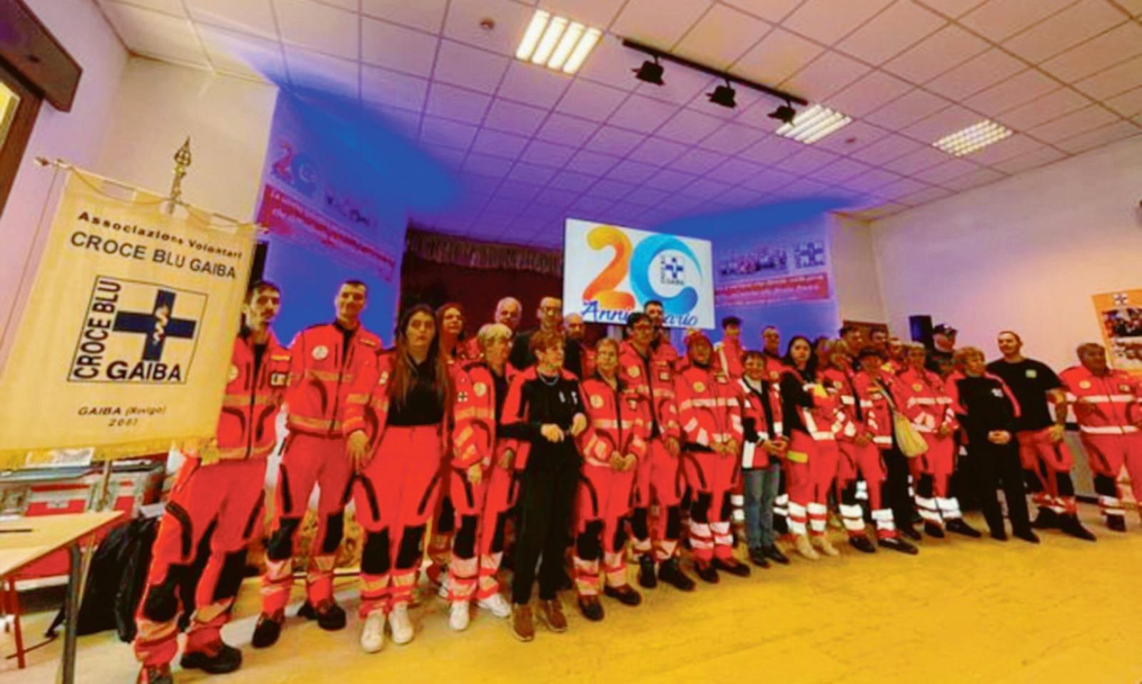 Croce Blu, sostegno ventennale
