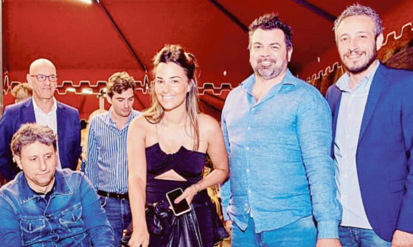 Palazzo Rosso, passerella Vip