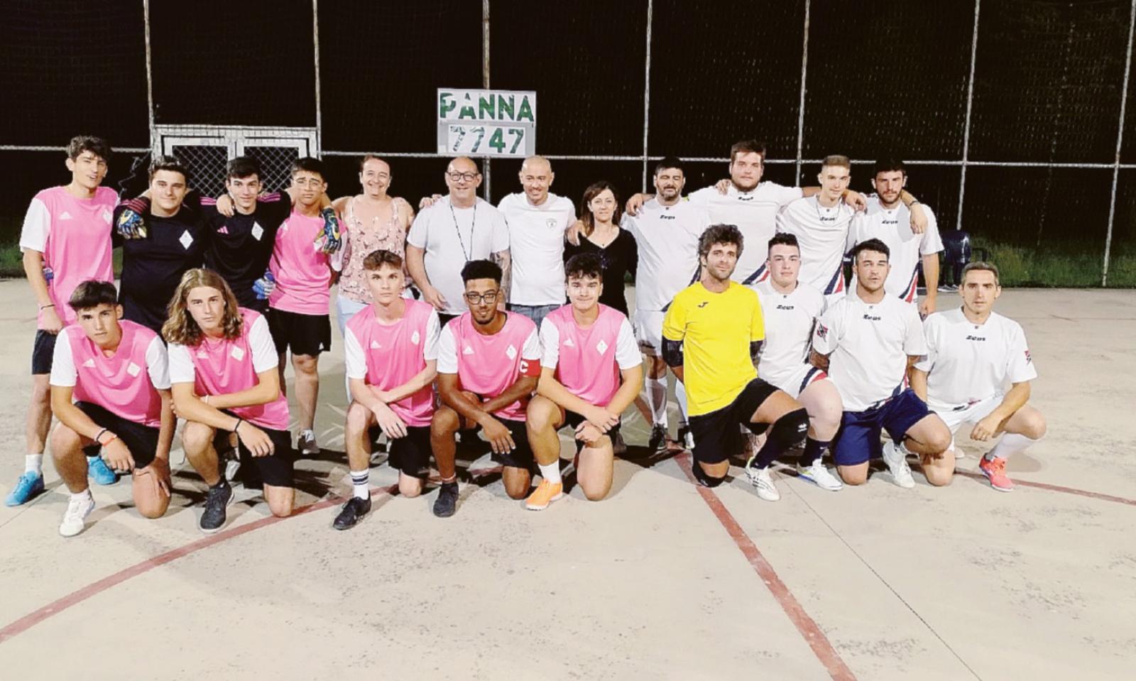 Tutti in campo per Panna