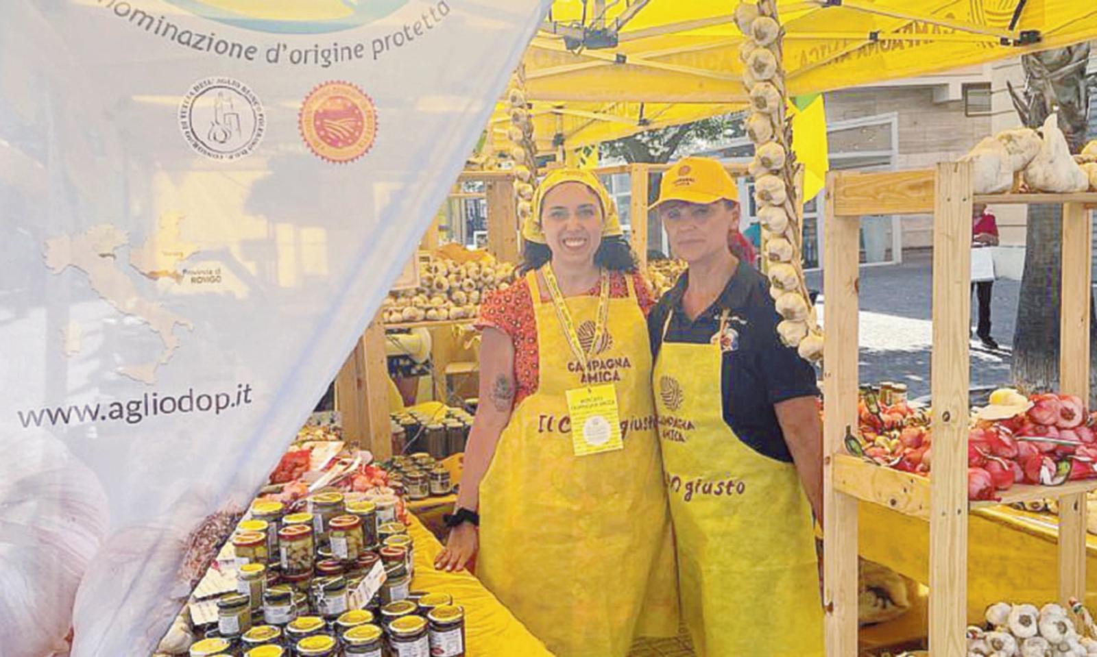 L&rsquo;aglio polesano conquista le Marche