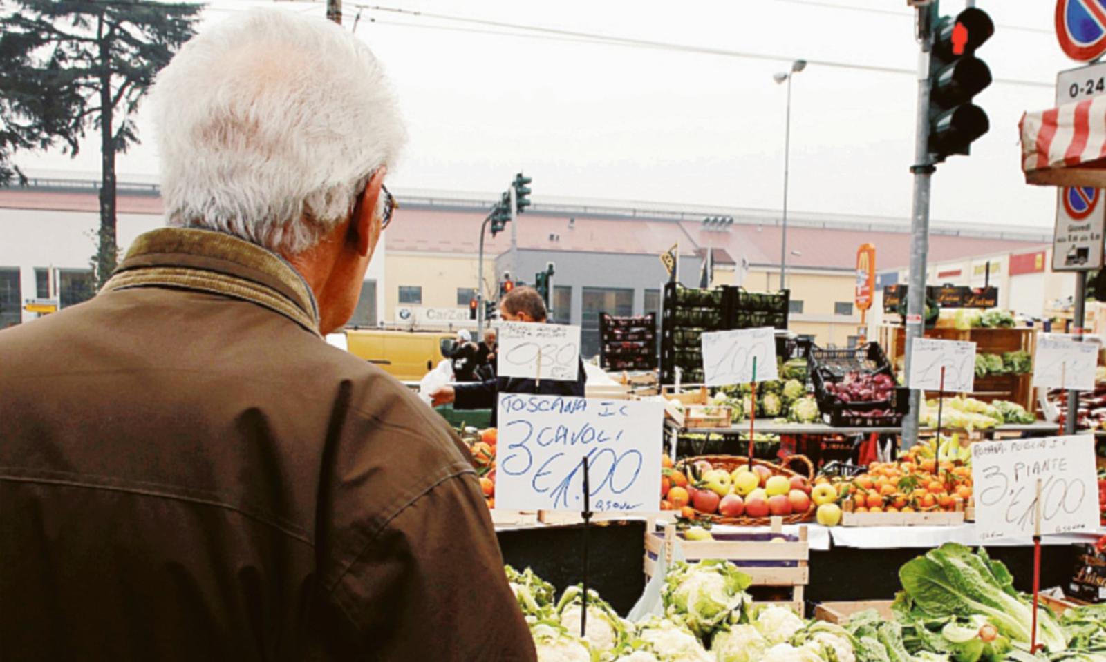 Frutta e verdura sono beni di lusso