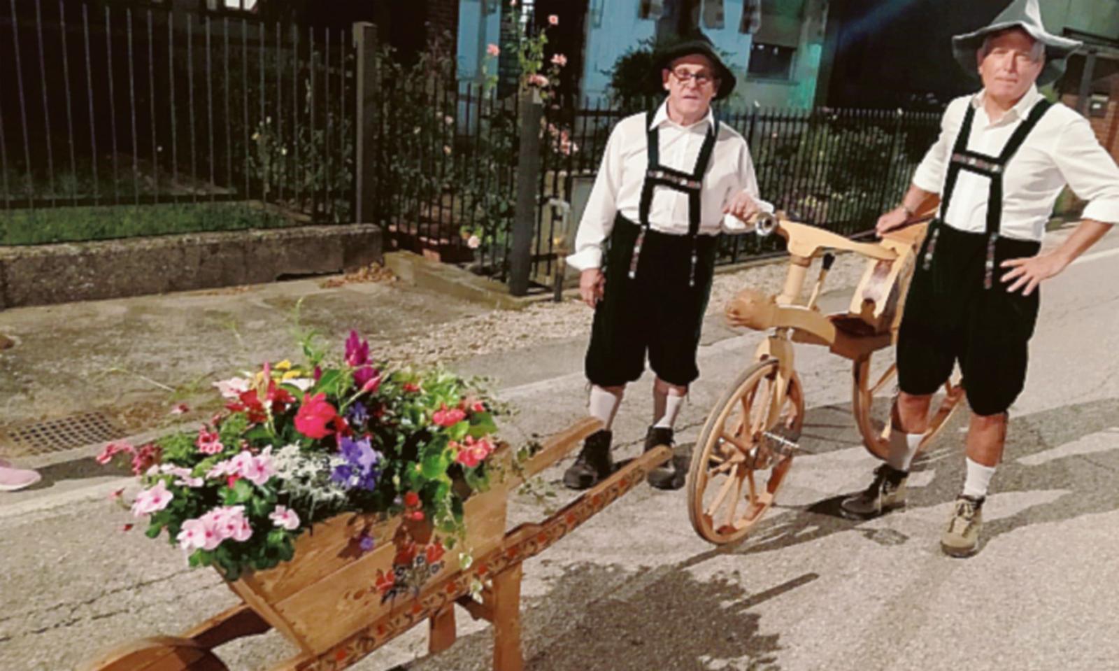 La carriola pi&ugrave; bella ce l'ho io!