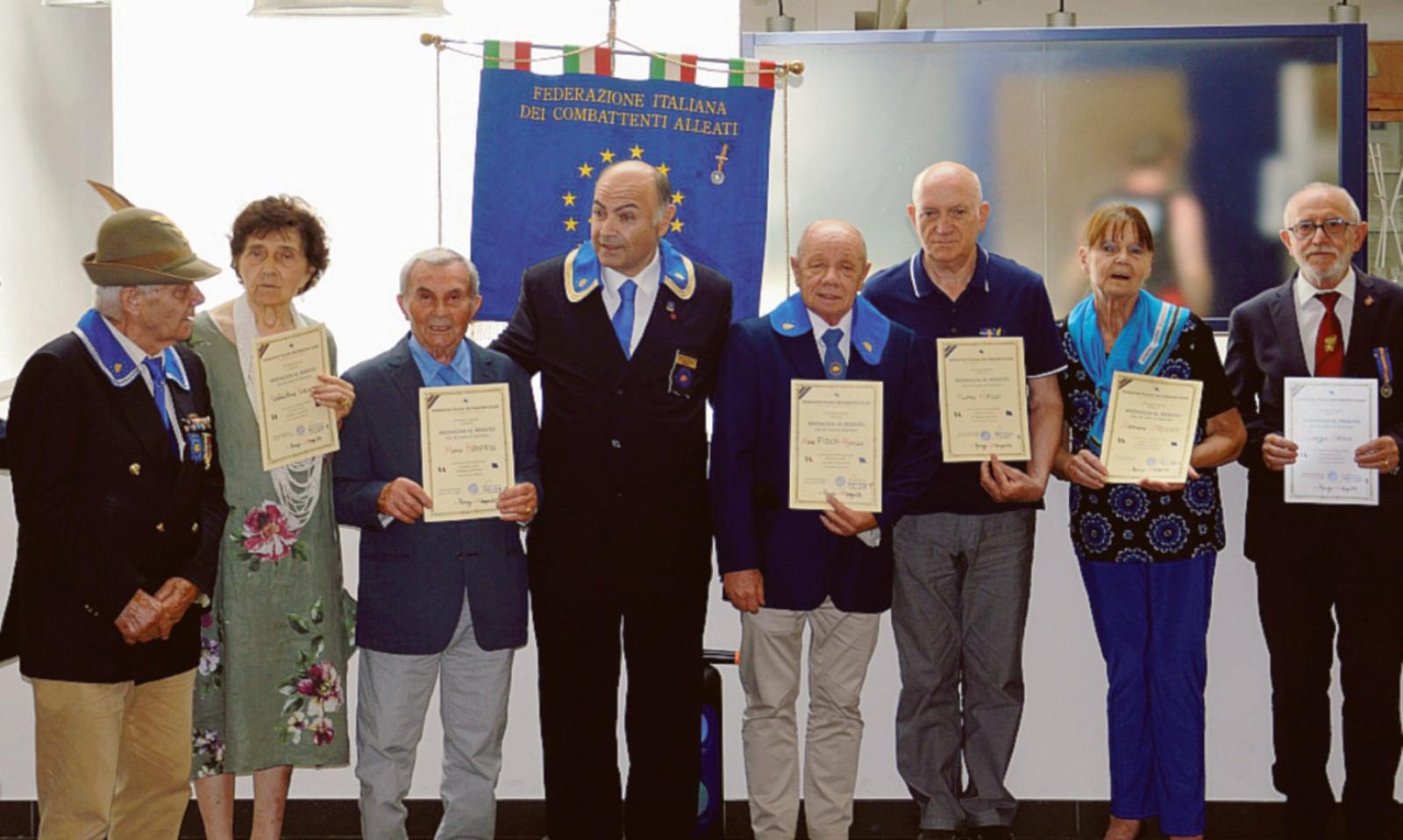 Combattenti alleati, messa e festa i 50 anni della sezione rodigina