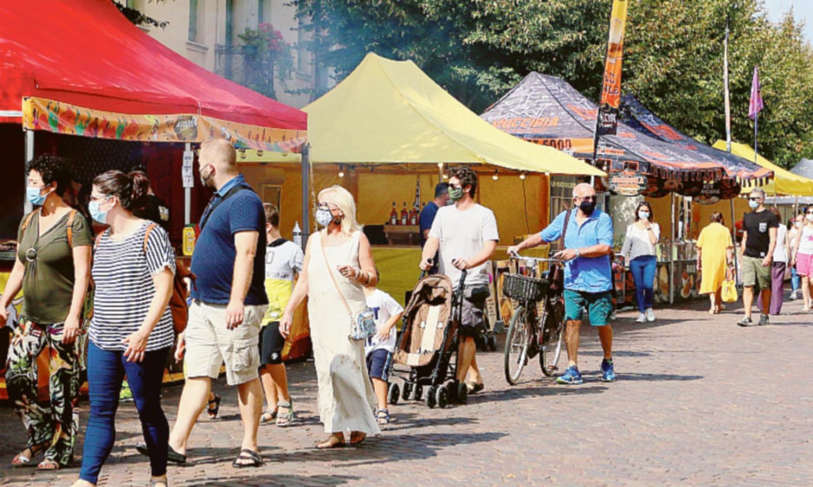 I sapori da tutto il mondo per colorare il centro