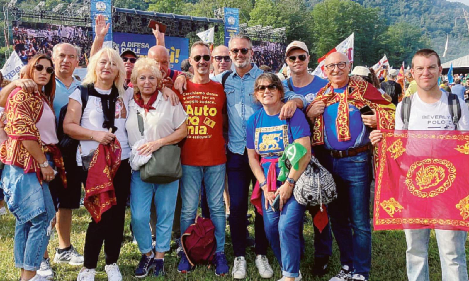 L&rsquo;orgoglio leghista sbarca a Pontida