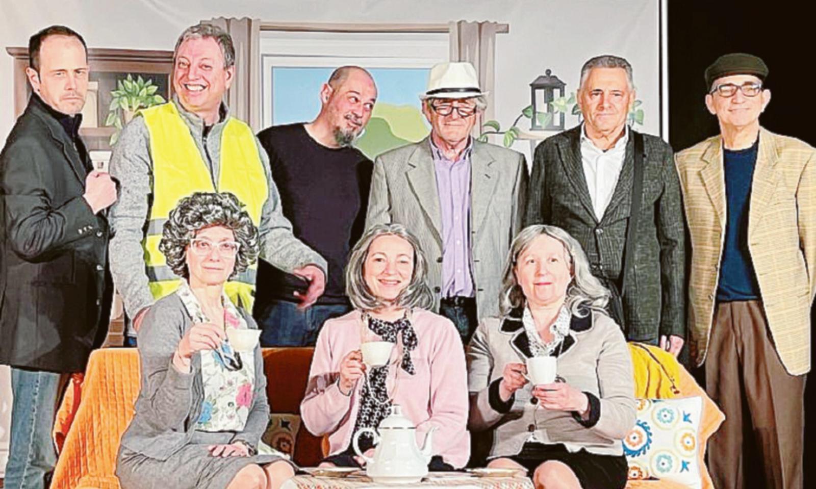 Gli attori mettono in fuga i truffatori