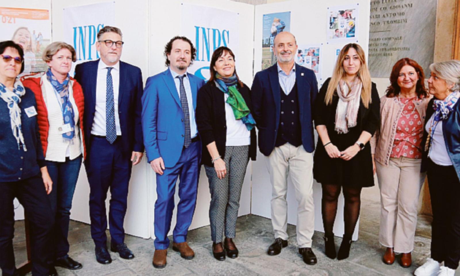 Inps si &ldquo;mostra&rdquo; in Gran guardia