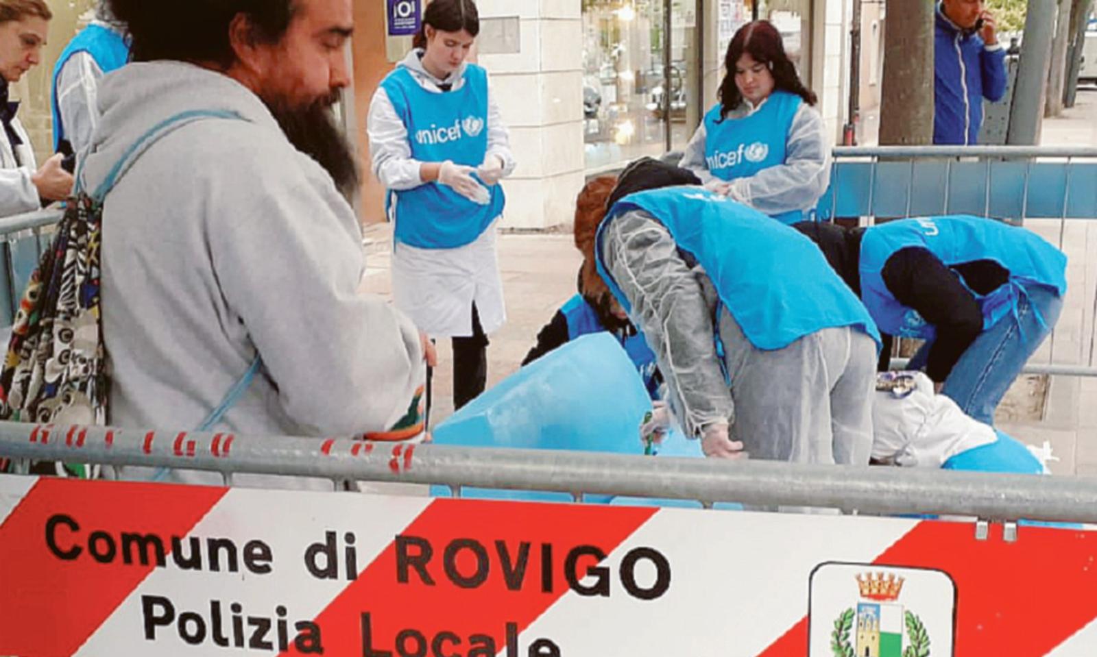 I ragazzi del Celio-Roccati diventano pittori per Unicef