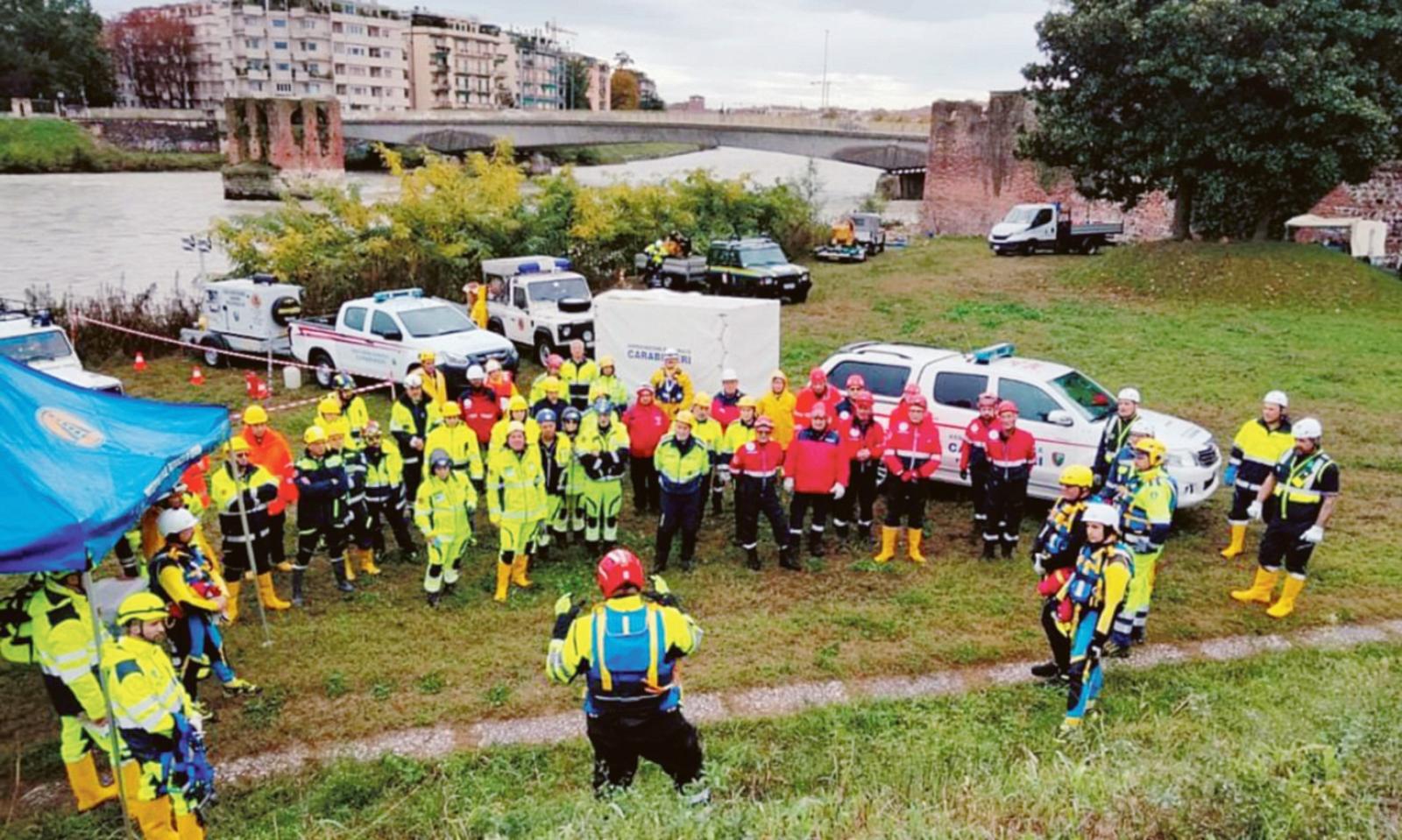 Protezione civile, sempre al lavoro
