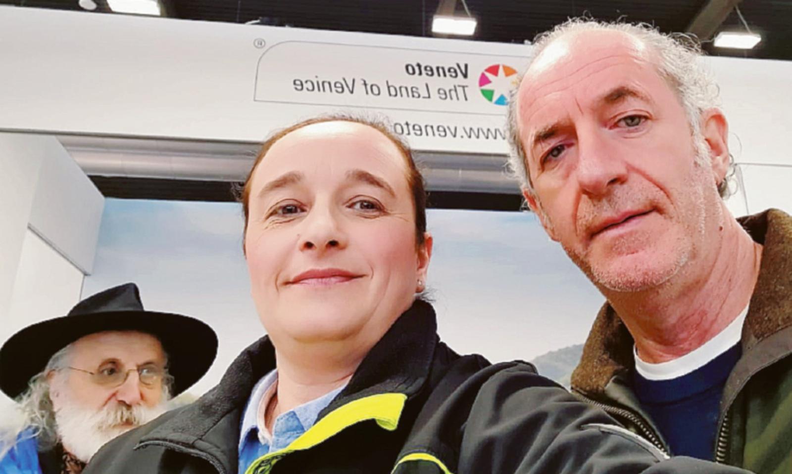 Luca Zaia in visita alla Pi.Enne