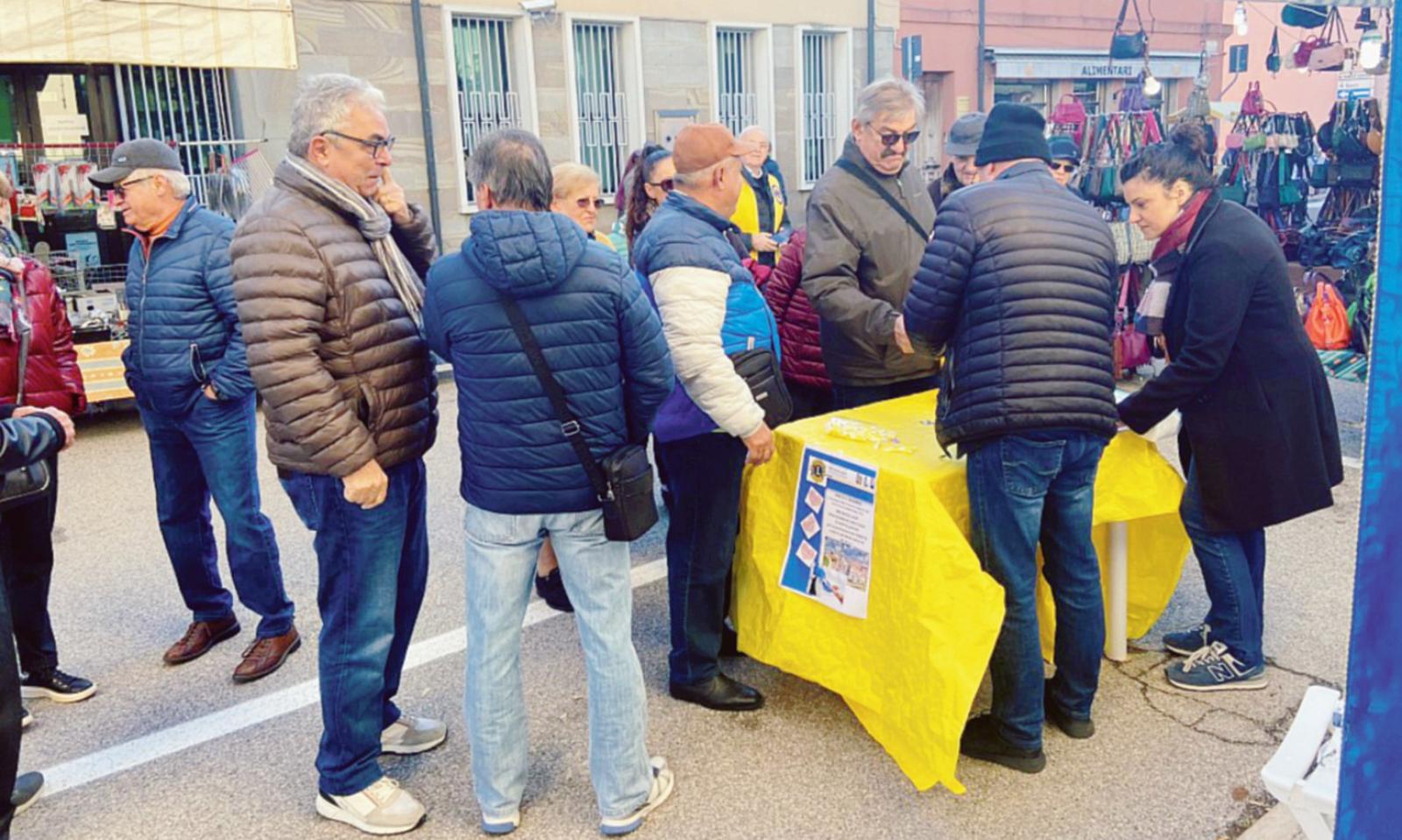 Alla fiera si misura anche la glicemia