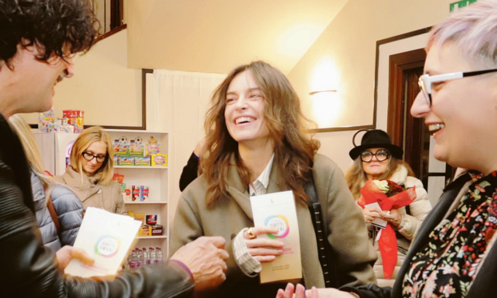 Kasia Smutniak e il dramma dei muri