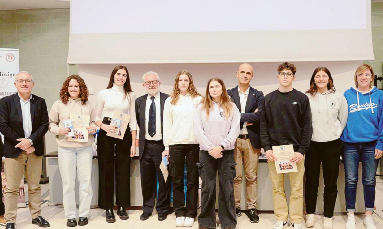 Scuola e sport, giovani da premio