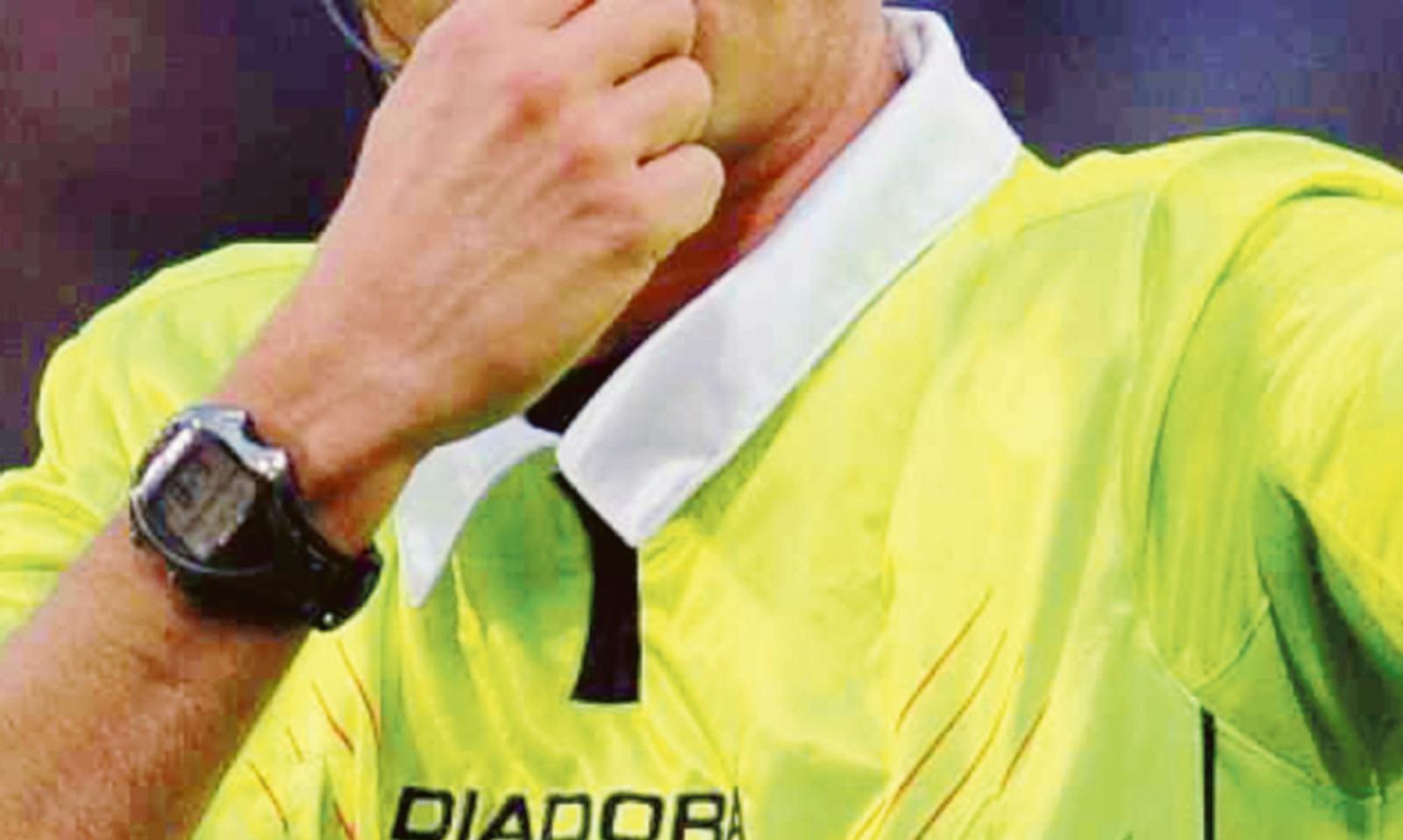 Insulti all&rsquo;arbitro, arriva la multa