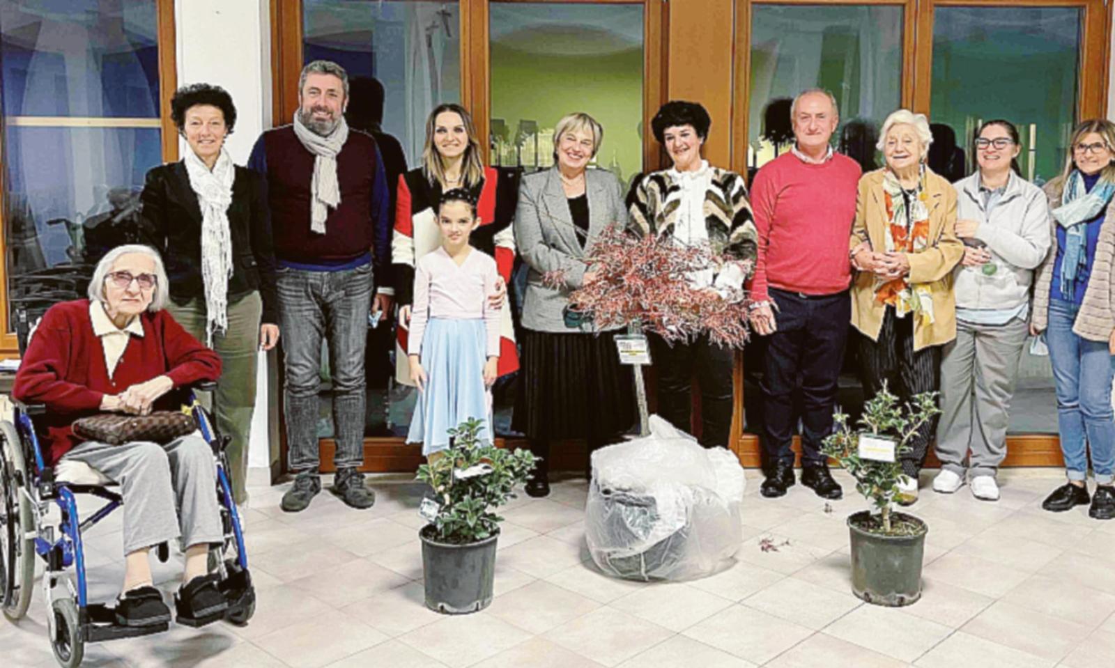 Festa degli alberi tra i nonni